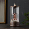 Backflow Incense Burner Glass Shelter From The Wind And Smoke Aromatherapy Burner
