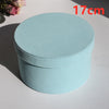 Round Box Gift Box Hug Bucket Eternal Flower With Hand Gift Box Florist Supplies