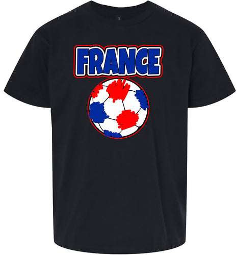 France Soccer Children's Gildan Soft Shirt