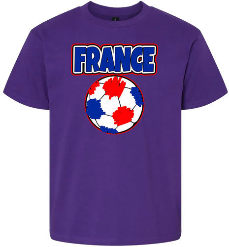 France Soccer Children's Gildan Soft Shirt
