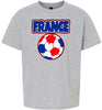 France Soccer Children's Gildan Soft Shirt