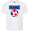 France Soccer Children's Gildan Soft Shirt