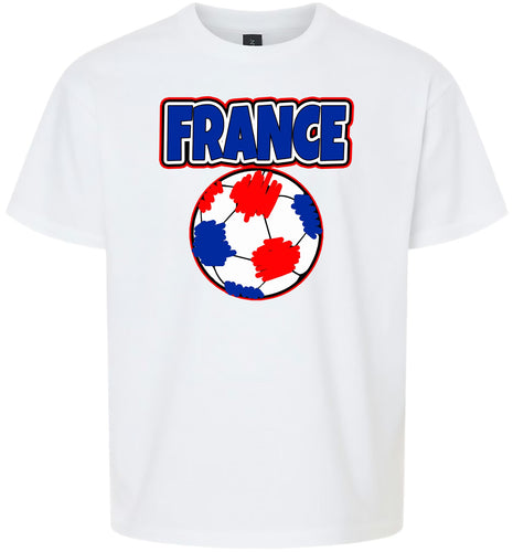 France Soccer Children's Gildan Soft Shirt