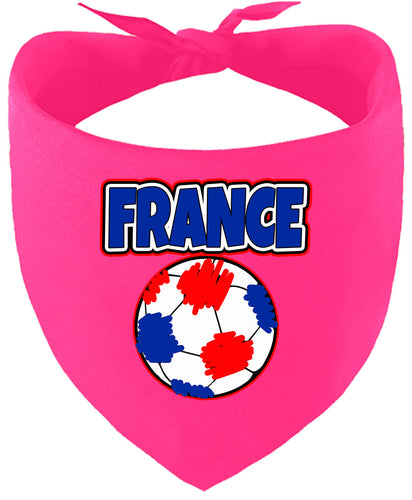 France Soccer Pet Bandana