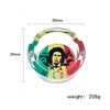 New Product BOB MARLEY Glass Ashtray, Creative Personality, Indigenous Ashtray, Cartoon Ashtray, Smoking Accessories