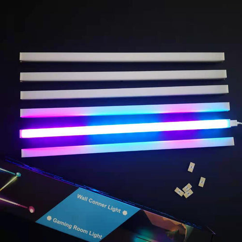 Simple Modern Living Room Bed Rgb Vertical Corner Lamp Nordic Sofa Corner Atmosphere