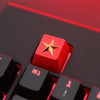 Keystone Customized Personalized Relief Zinc Aluminum Alloy Metal Keycap Mechanical Keyboard  Height Button 68 Yuan File
