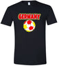 Germany Soccer Adult Gildan Soft Shirt
