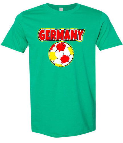 Germany Soccer Adult Gildan Soft Shirt