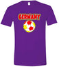 Germany Soccer Adult Gildan Soft Shirt