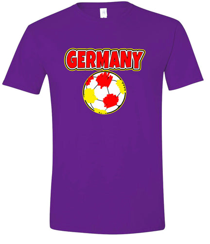 Germany Soccer Adult Gildan Soft Shirt