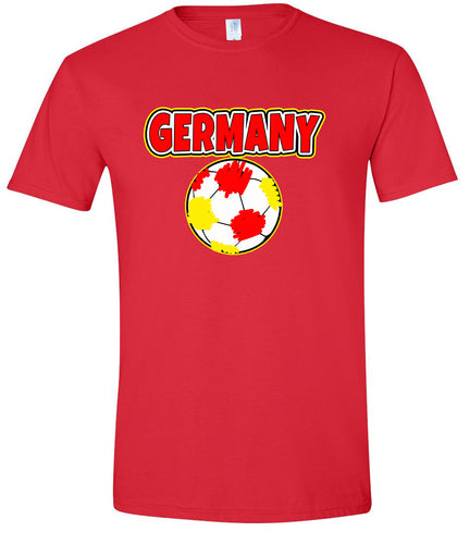 Germany Soccer Adult Gildan Soft Shirt