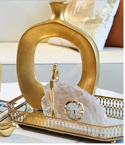 The Decoration Of Modern Simple Creative Living Room Ceramic Vase Decoration