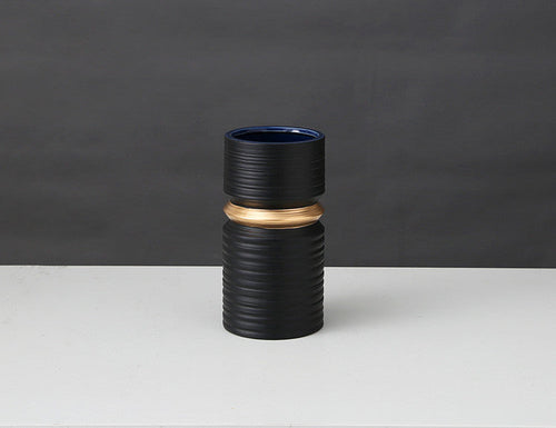 Creative Threaded Ceramic Vase, Flower Arrangement, Home Decoration, New Chinese Ornaments
