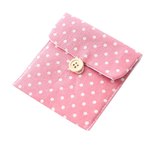 Korean Girls Canvas Coin Purse