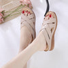 Amazons new leisure air cooler cross massage slope heel foreign trade fashion womens sandals wholesale