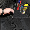 Trunk Car Net Pocket Velcro Car Accessories Storage Bag Net Fixed Net Bag Car Tail Box Storage Bag