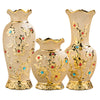 Ceramic Vase Electroplating Gold European Style Home Living Room Decoration