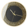 Simple Striped Luxury Rose Gold Wall Clock Living Room Bedroom Wall Watch Personality Creative Black Gold Art Atmosphere Clock