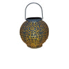 Solar Wrought Iron Hollow Lantern European Style