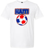 Haiti Soccer Adult Gildan Soft Shirt