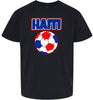 Haiti Soccer Children's Gildan Soft Shirt