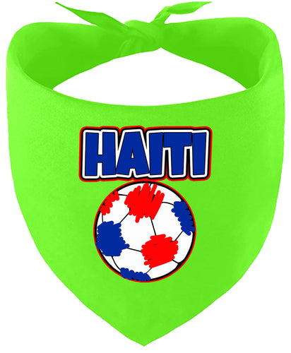Haiti Soccer Pet Bandana