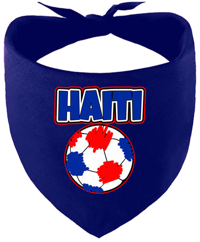 Haiti Soccer Pet Bandana