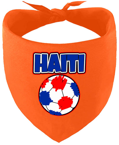Haiti Soccer Pet Bandana