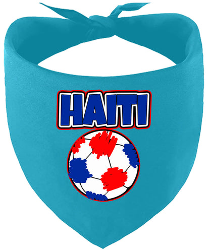 Haiti Soccer Pet Bandana