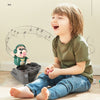 New Electric DJ Playing DJ Piggy Swing Bar Colorful Lighting Dynamic Music Rock Pig Children's Toys Wholesale