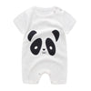 Baby One-Piece Clothes Baby Print Short-Sleeved Romper Bag Fart Suit