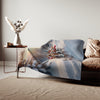 Holiday Sledding Beagle Blanket