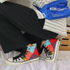 Men's High Top Shoes Hong Kong Style Canvas Shoes