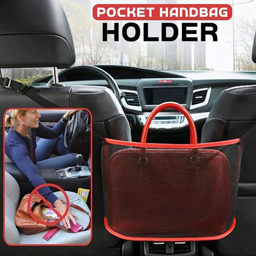 Car Two Seat Storage Net Pocket Storage Bag