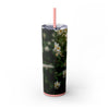 Skinny Tumbler with Straw – 20 oz Stainless Steel Cup