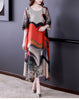Crepe De Chine Silk Plus Size Dress
