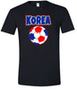 Korea Soccer Adult Gildan Soft Shirt