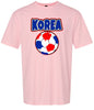 Korea Soccer Adult Gildan Soft Shirt