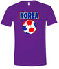 Korea Soccer Adult Gildan Soft Shirt