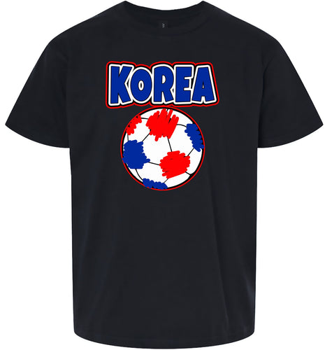 Korea Soccer Children's Gildan Soft Shirt