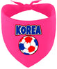 Korea Soccer Pet Bandana