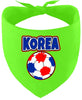 Korea Soccer Pet Bandana