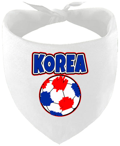Korea Soccer Pet Bandana