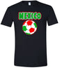 Mexico Soccer Adult Gildan Soft Shirt