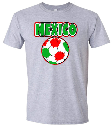 Mexico Soccer Children's Gildan Soft Shirt