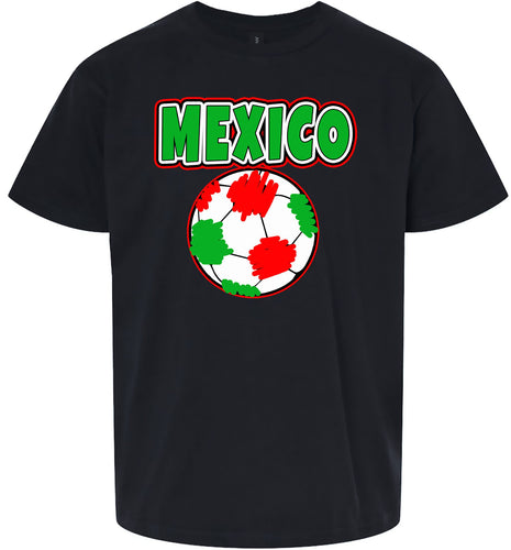 Mexico Soccer Children's Gildan Soft Shirt