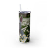 Skinny Tumbler with Straw – 20 oz Stainless Steel Cup