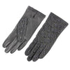Non-slip driving lace sunscreen leather gloves
