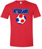 Netherlands Soccer Adult Gildan Soft Shirt